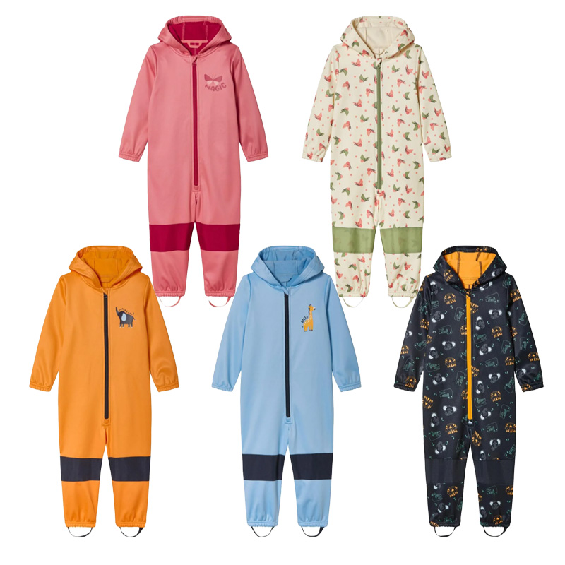 Cotton Baby Onesies Zipper - Baju Terusan Anak-Anak untuk Luar Ruangan