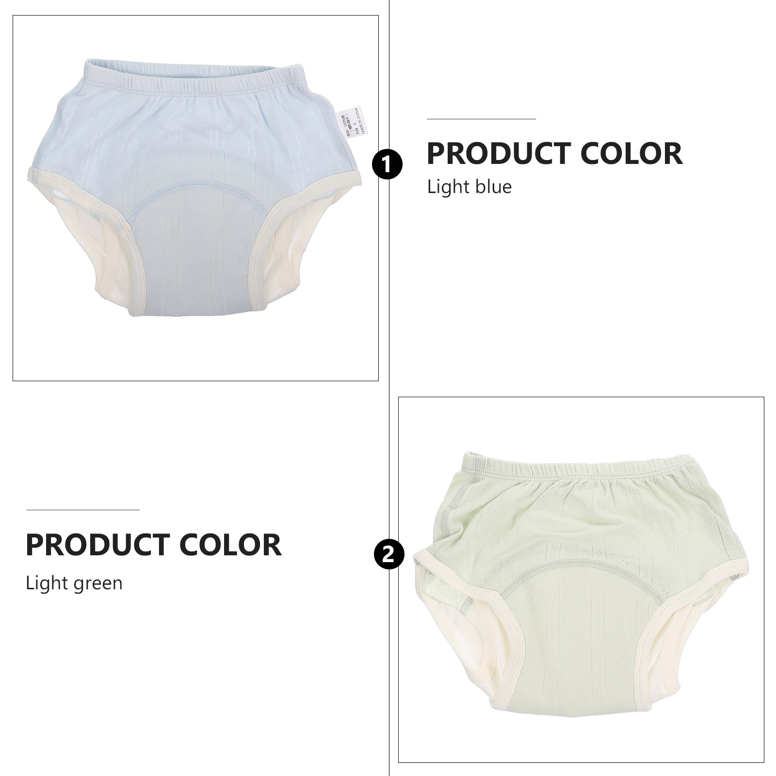 2 buah celana latihan buang ai - Toddler Training Pants Leak Proof ulasan dan harga