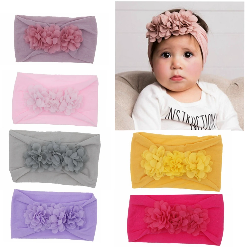Ikat Rambut Bunga Sifon Bayi P - Baby Gear ulasan dan harga