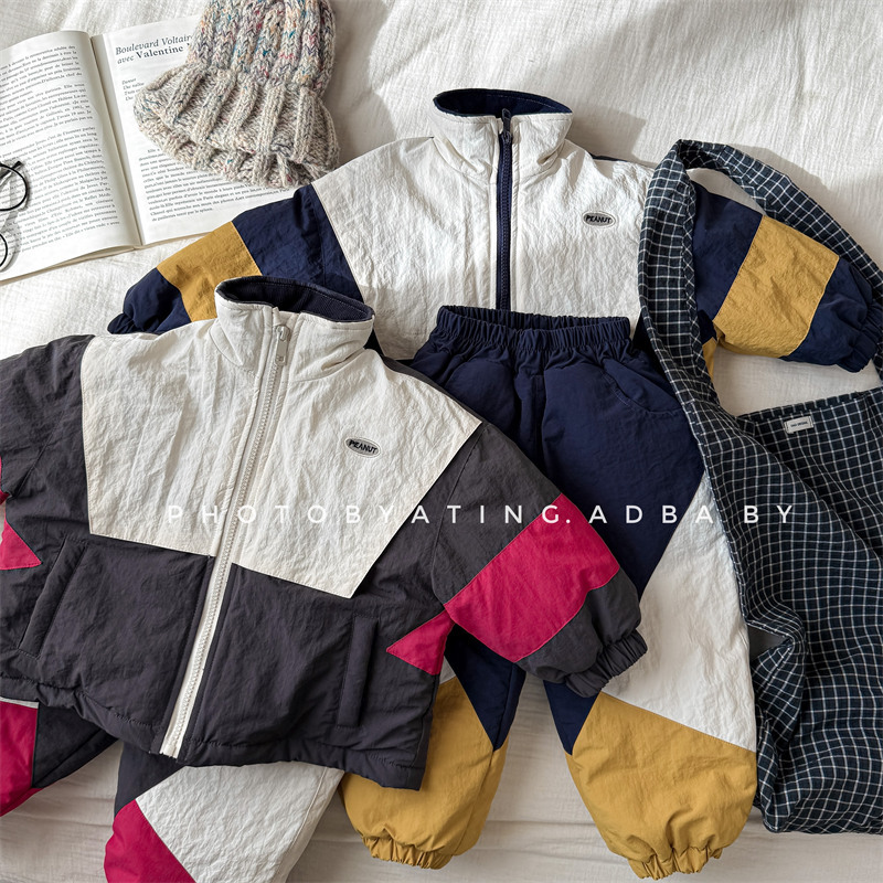 Setelan Pakaian Anak Musim Din - Toddler Boy Winter Fleece Jacket ulasan dan harga
