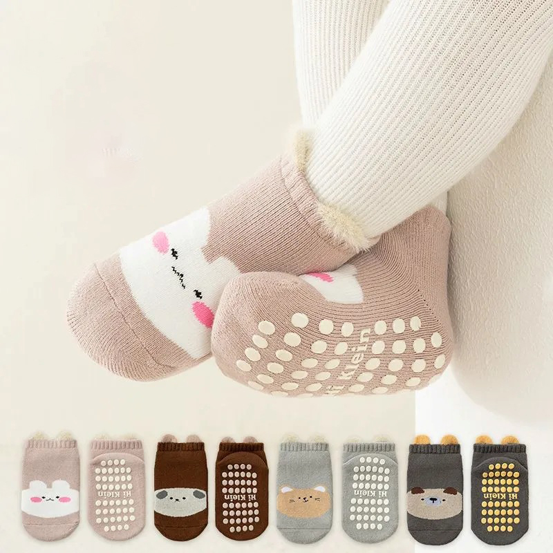 5 Pasang Kaus Kaki Bayi Musim  - Unisex Baby Socks Non Slip ulasan dan harga