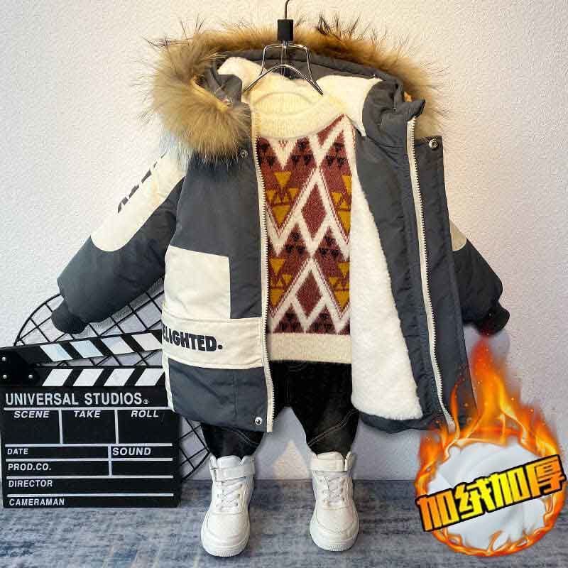 Jaket Musim Dingin Anak Laki-L - Toddler Boy Winter Fleece Jacket ulasan dan harga