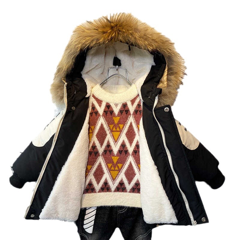 Jaket Musim Dingin Anak Laki-L - Toddler Boy Winter Fleece Jacket ulasan dan harga