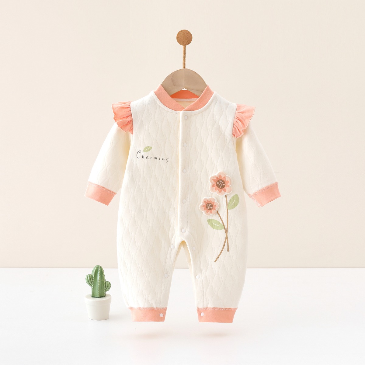 Pakaian Bayi Perempuan Lucu Ba - Newborn Baby Girl Romper Floral ulasan dan harga