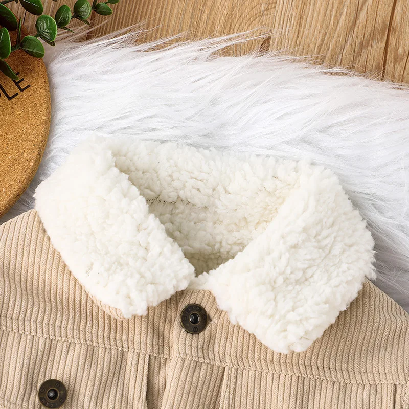 Jaket Bayi Berbahan Corduroy d - Toddler Boy Winter Fleece Jacket ulasan dan harga